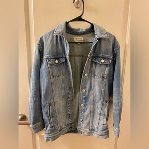Madewell Denim Oversized Trucker Jacket
